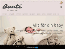 Tablet Screenshot of bonti.se